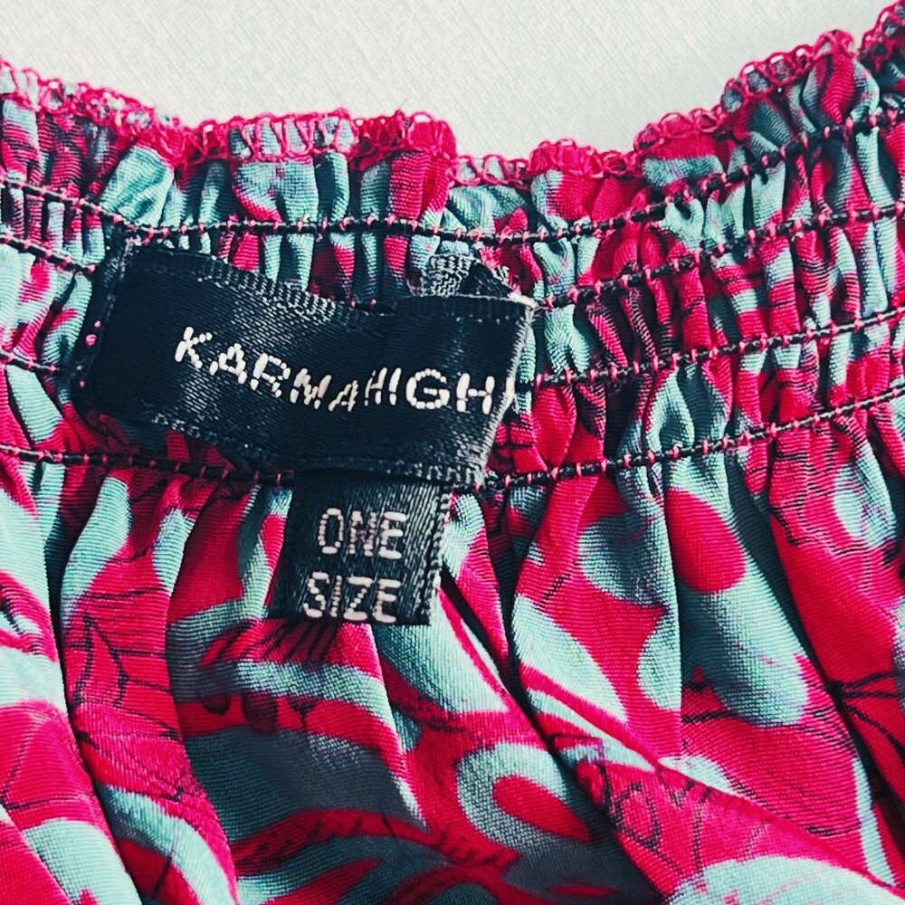 Karma Highway Boho Off-Shoulder Top Flutter Sleev… - image 8